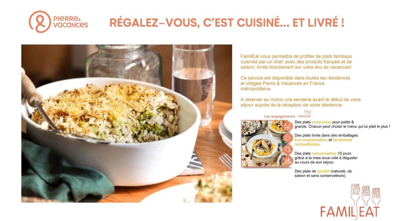 Residence Pierre & Vacances Premium Presqu'Ile De La Touques Deauville Exterior photo A recipe from Pierre Vacances